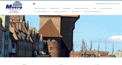 Desktop Screenshot of bpmetro.pl